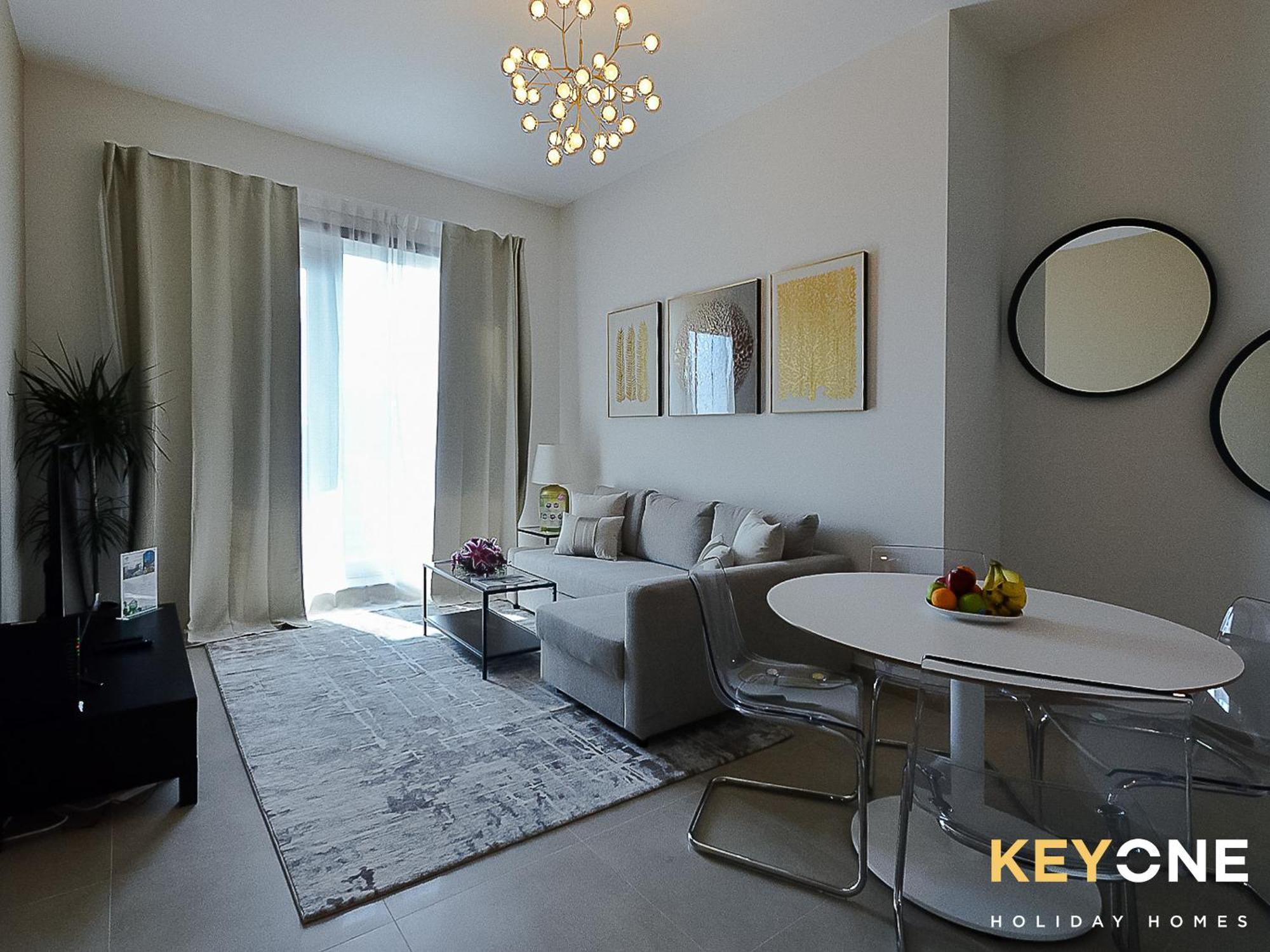 Sophisticated One Bedroom With Full Marina View Dubái Exterior foto