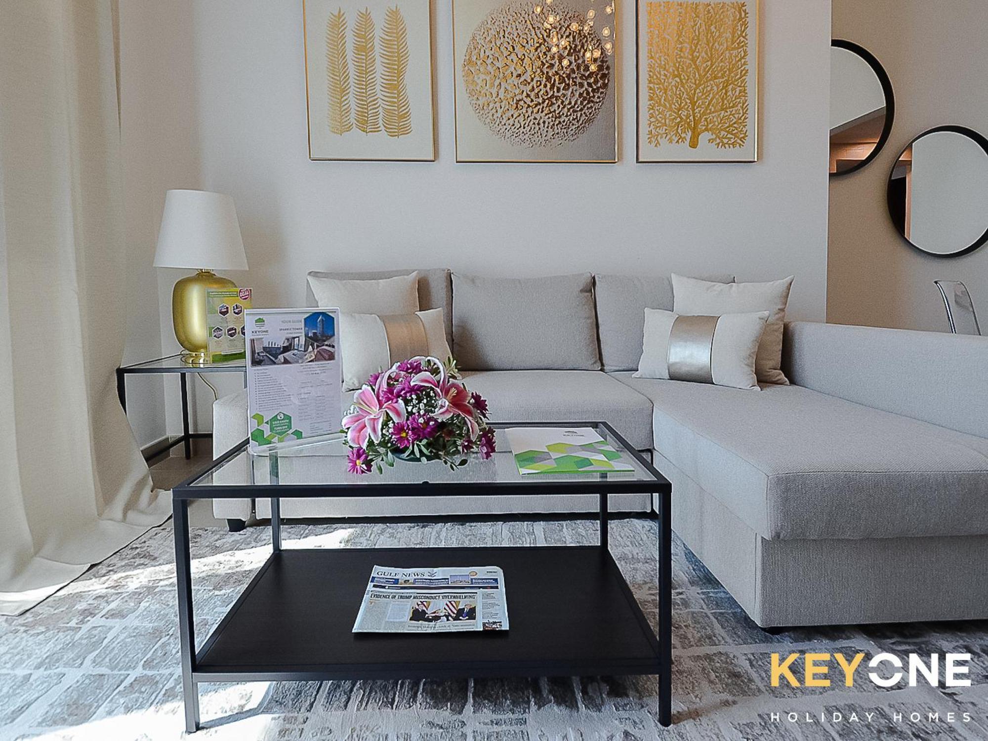 Sophisticated One Bedroom With Full Marina View Dubái Exterior foto