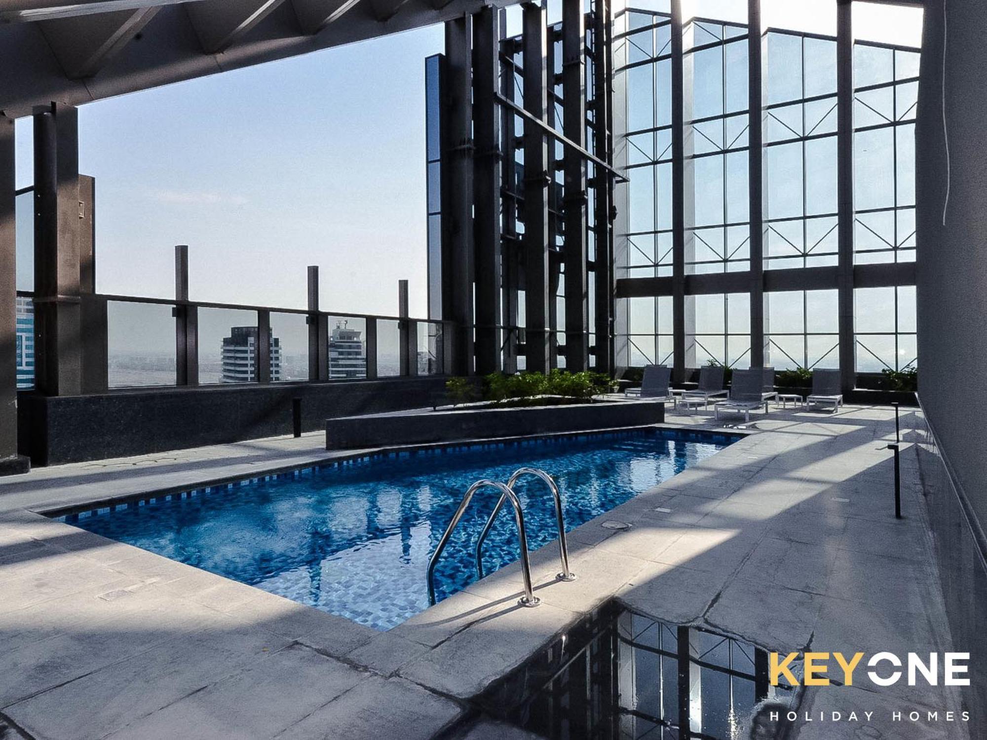 Sophisticated One Bedroom With Full Marina View Dubái Exterior foto