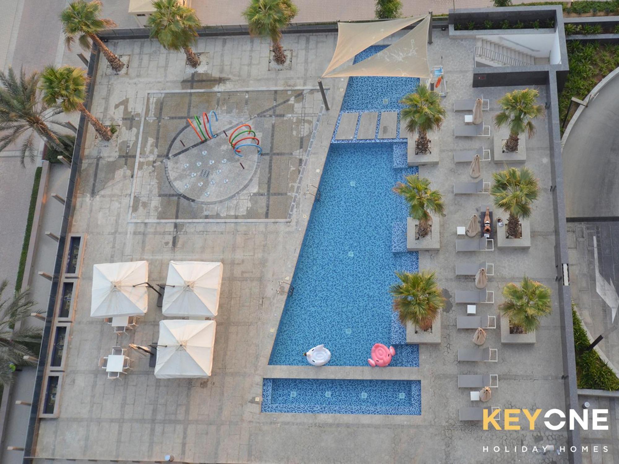 Sophisticated One Bedroom With Full Marina View Dubái Exterior foto