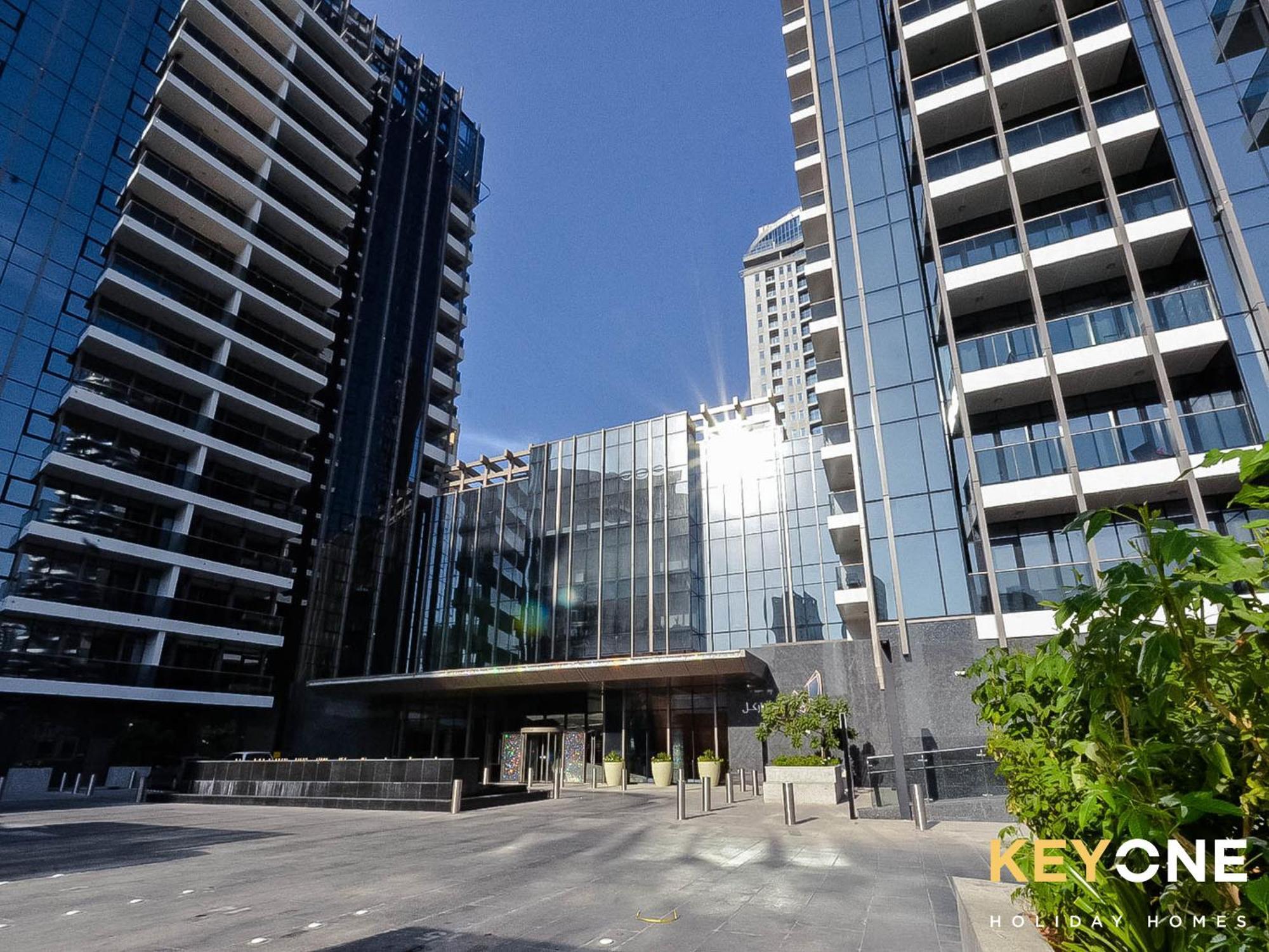 Sophisticated One Bedroom With Full Marina View Dubái Exterior foto